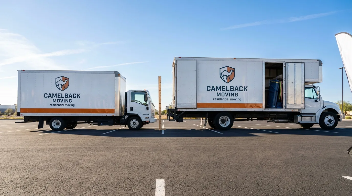 Moving truck size capacity guide in Northern Cambria